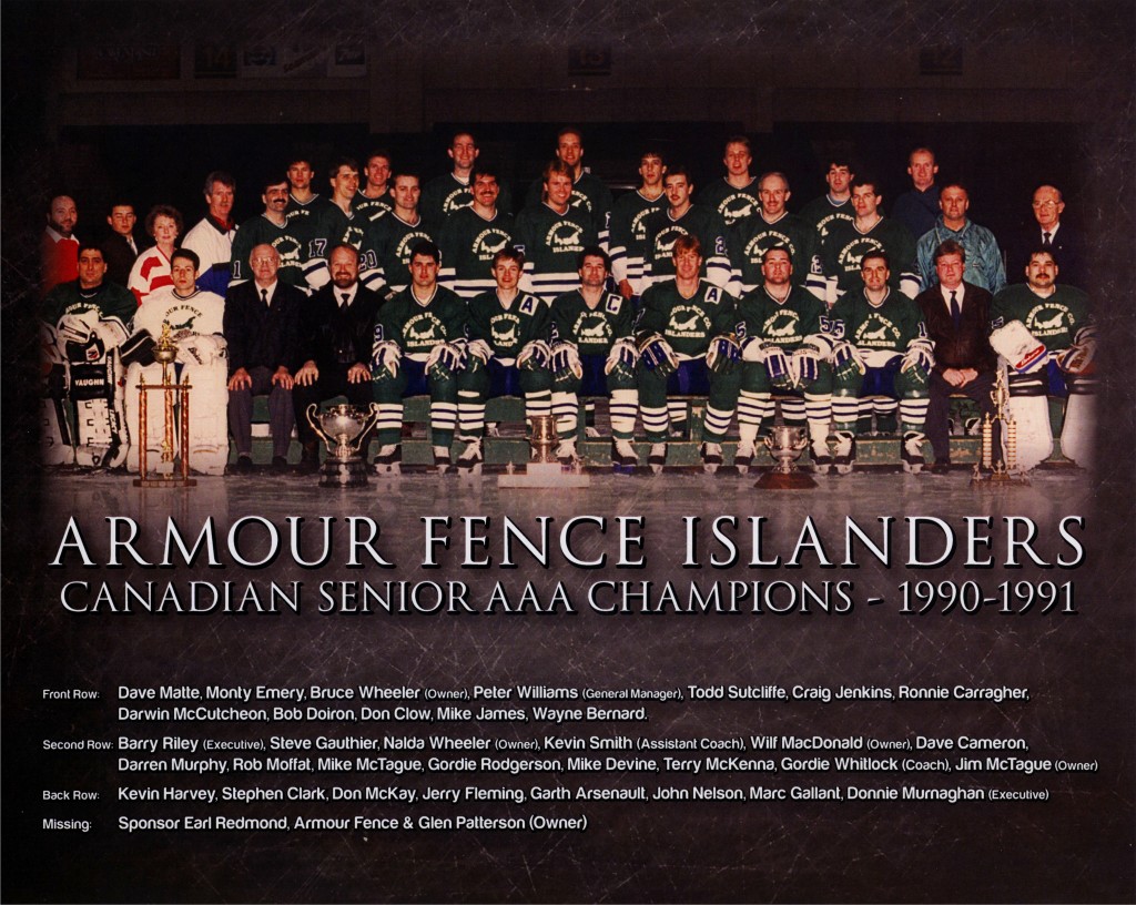 1990-91 Armour Fence Islanders