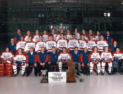 1996-97 Summerside Western Capitals – Team – Hockey